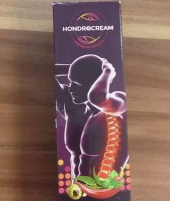 Photo du contenant de crème pour les articulations Hondrocream. 